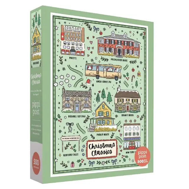 Classic Christmas Movie Favorites - 500 Piece Jigsaw Puzzle