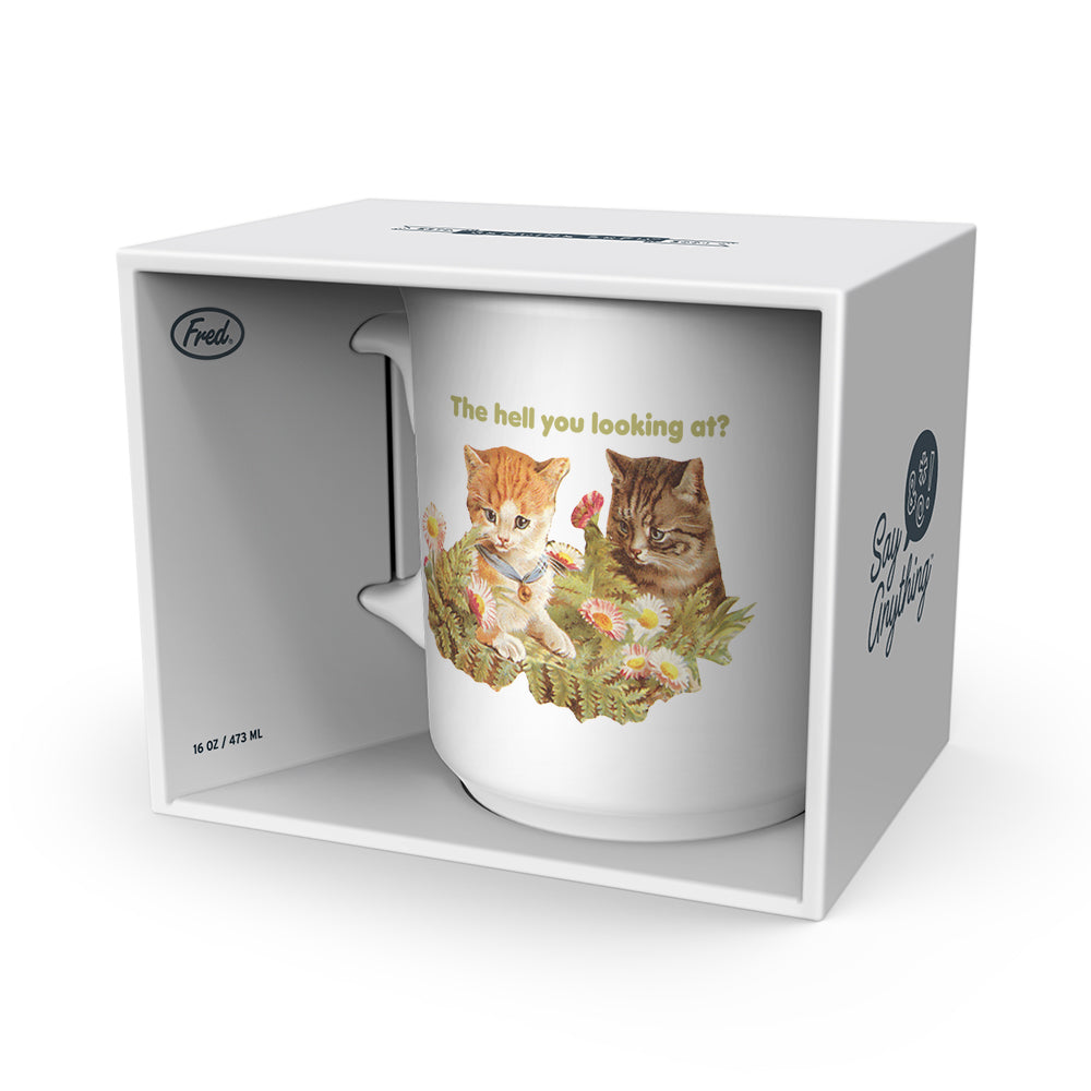 The Hell You Looking At Mug