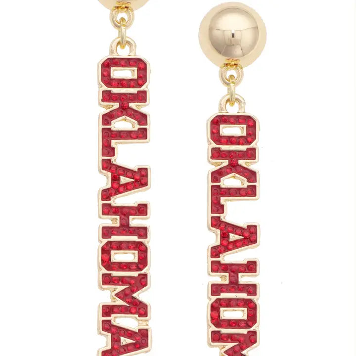 OU Sooners Earrings