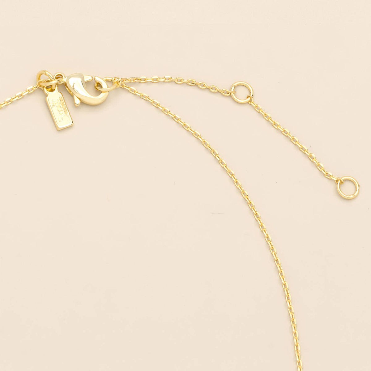 Pressed Flower Necklace - Pink Cherry Blossom/Gold