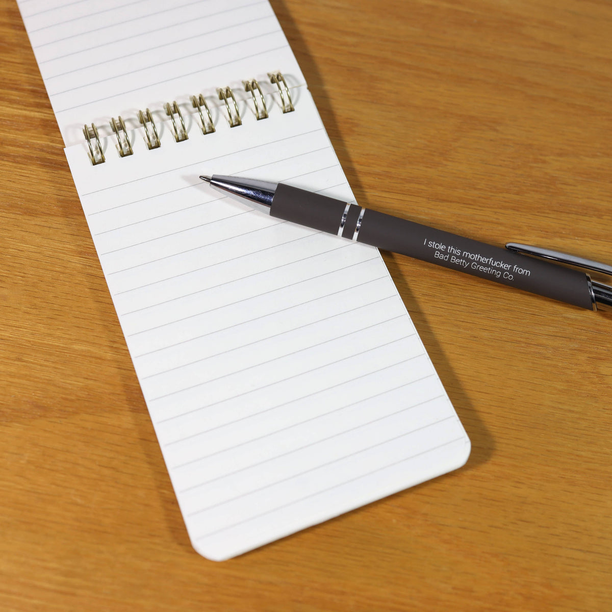Careful! Mommy Is About to Snap Spiral Memo Notepad