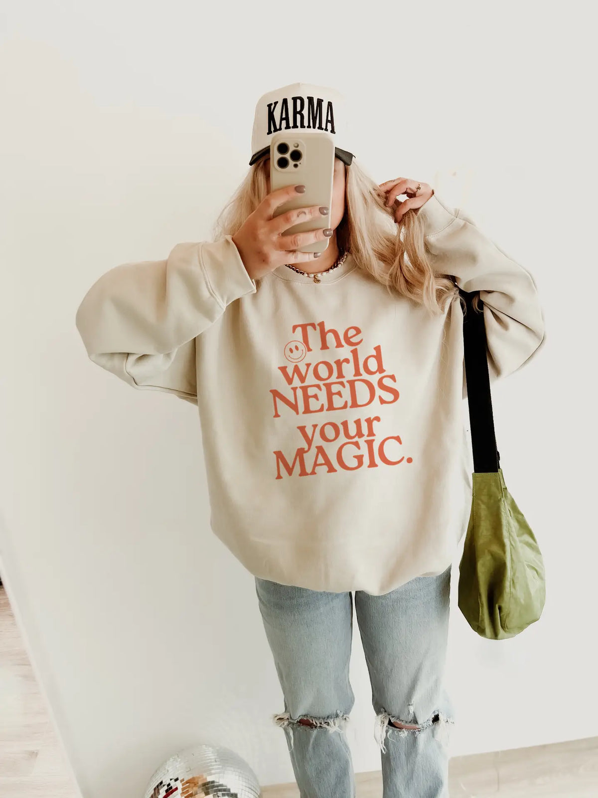 The World Needs Your Magic Sweatshirt