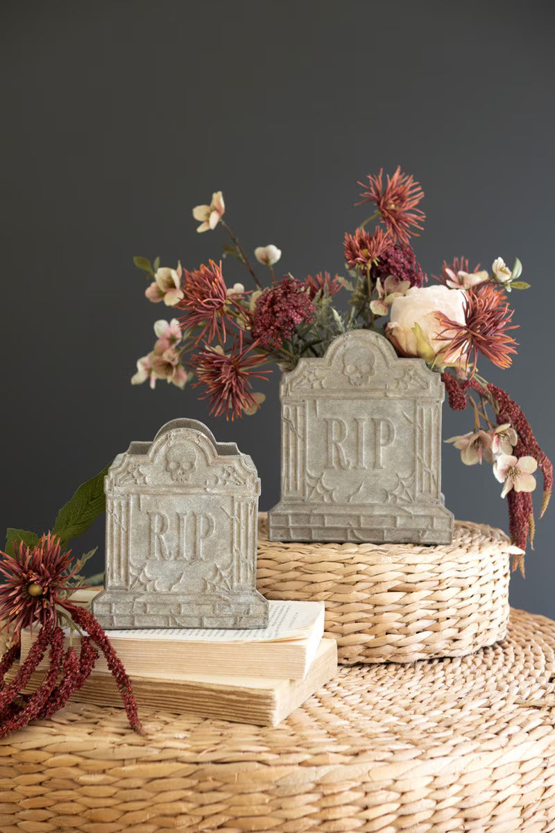Decorative Tombstone Vases