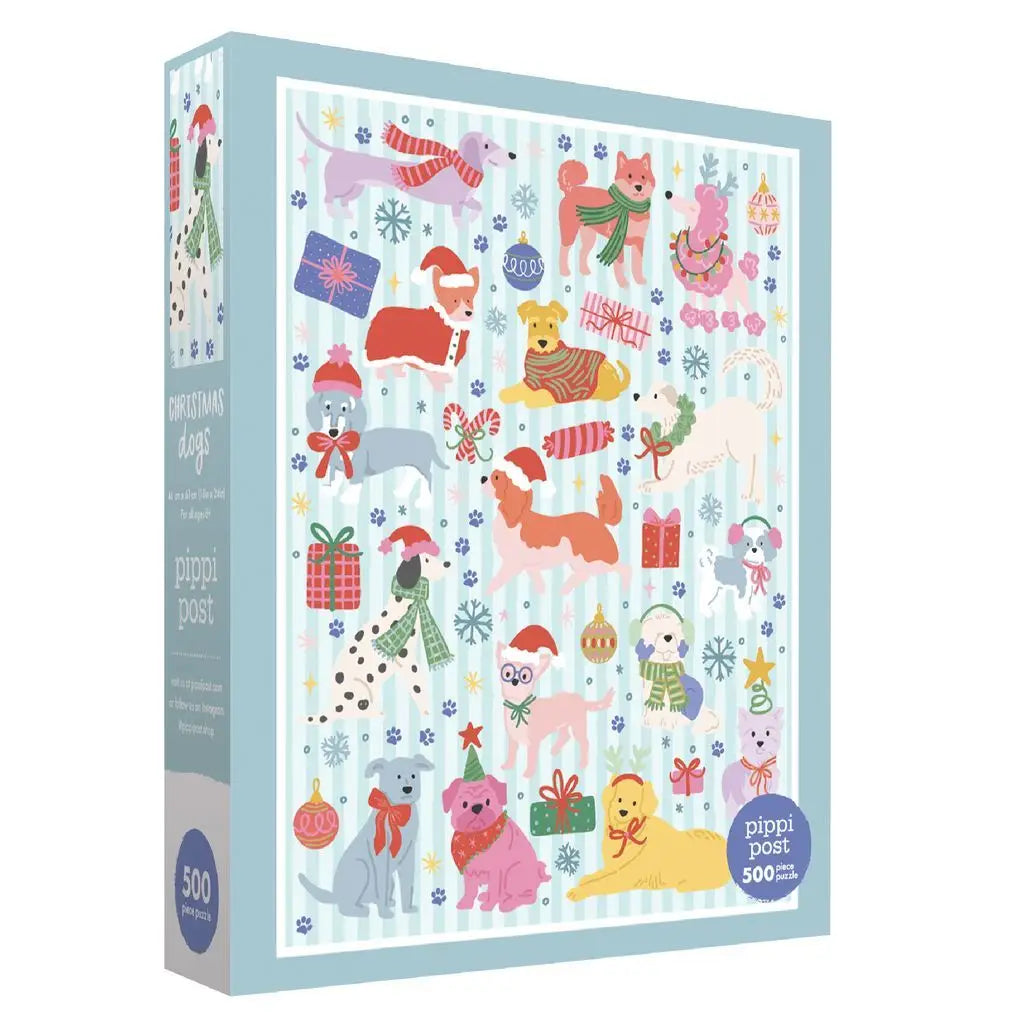 Christmas Dogs - 500 Piece Jigsaw Puzzle