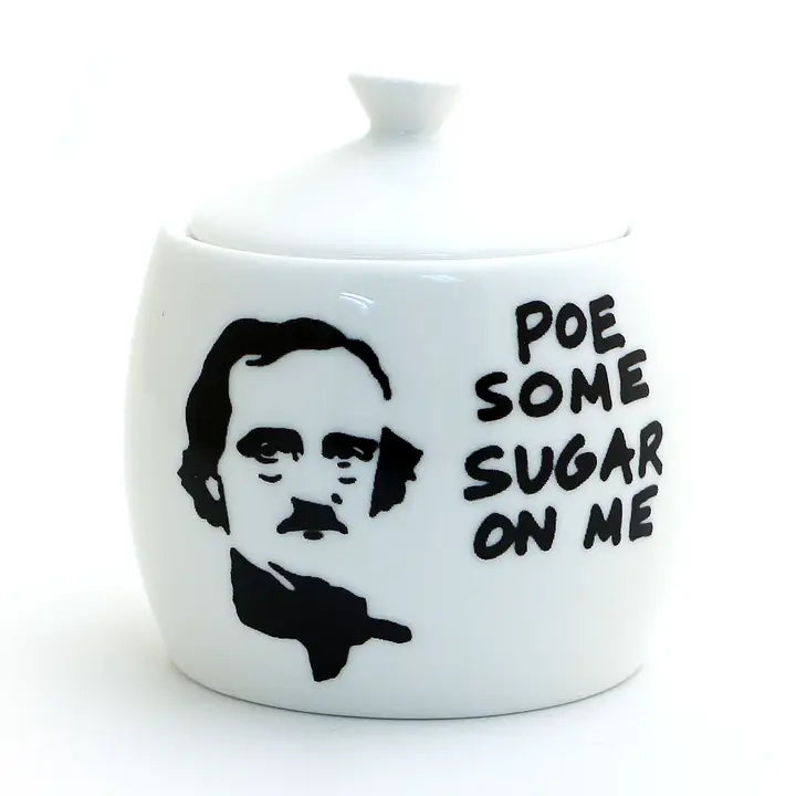 Edgar Allan Poe Round Sugar Bowl-Limited Edition