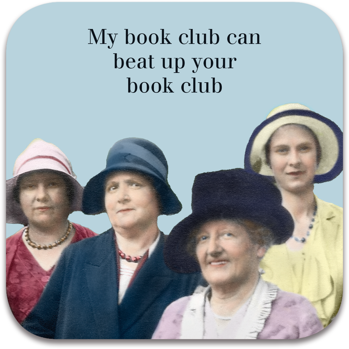 My Book Club Coaster