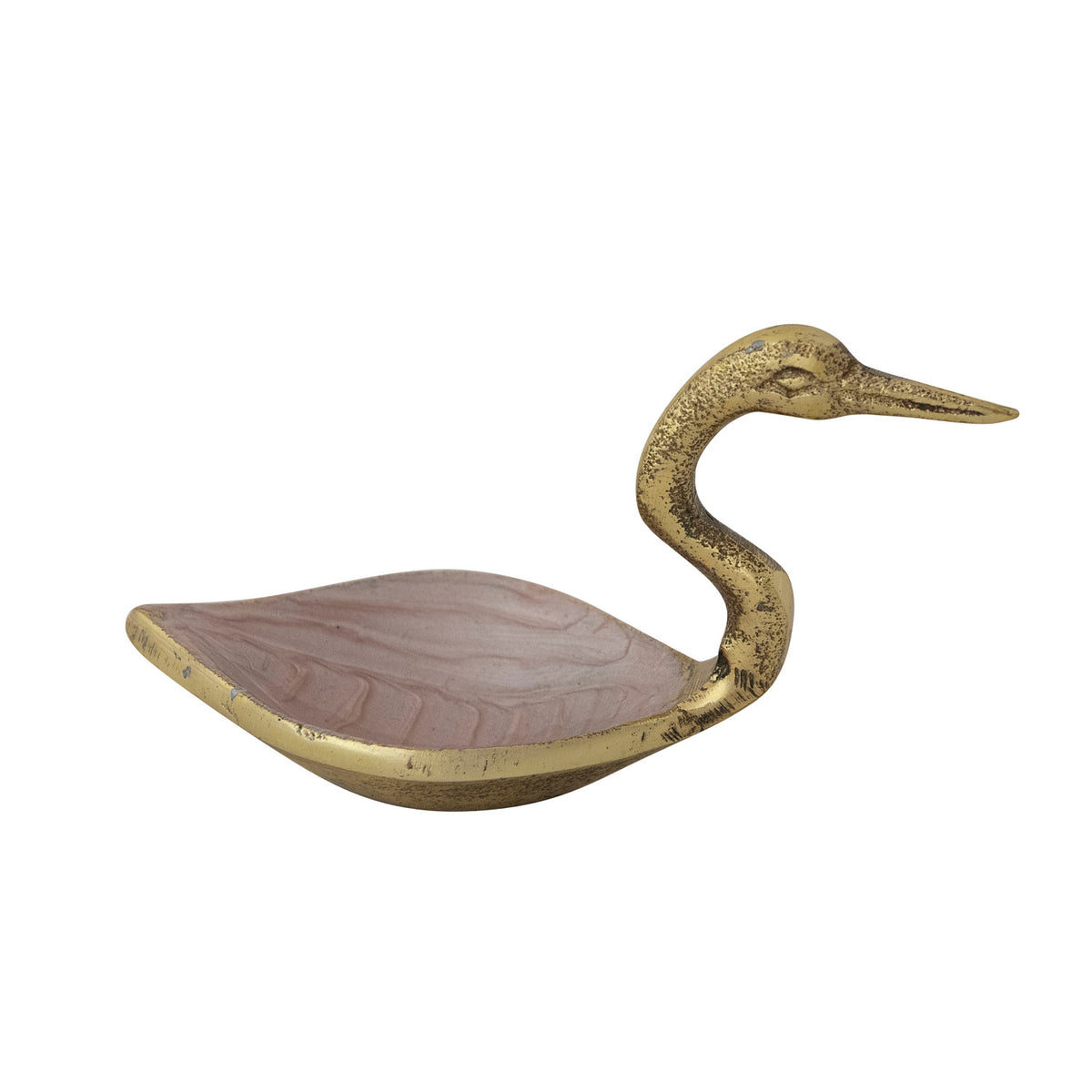 Enameled Cast Aluminum Bird Bowl