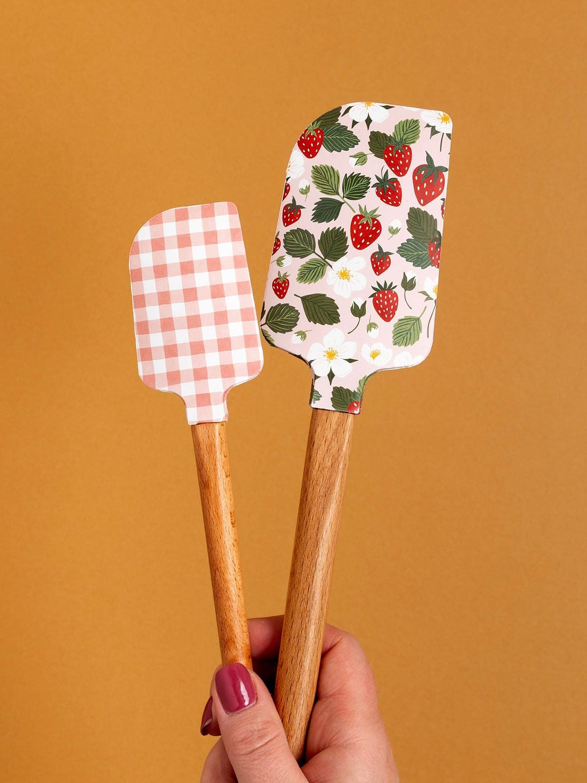 Strawberry Silicone Spatulas