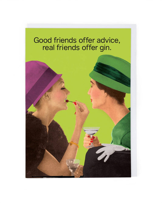 Offer Gin Greeting Card