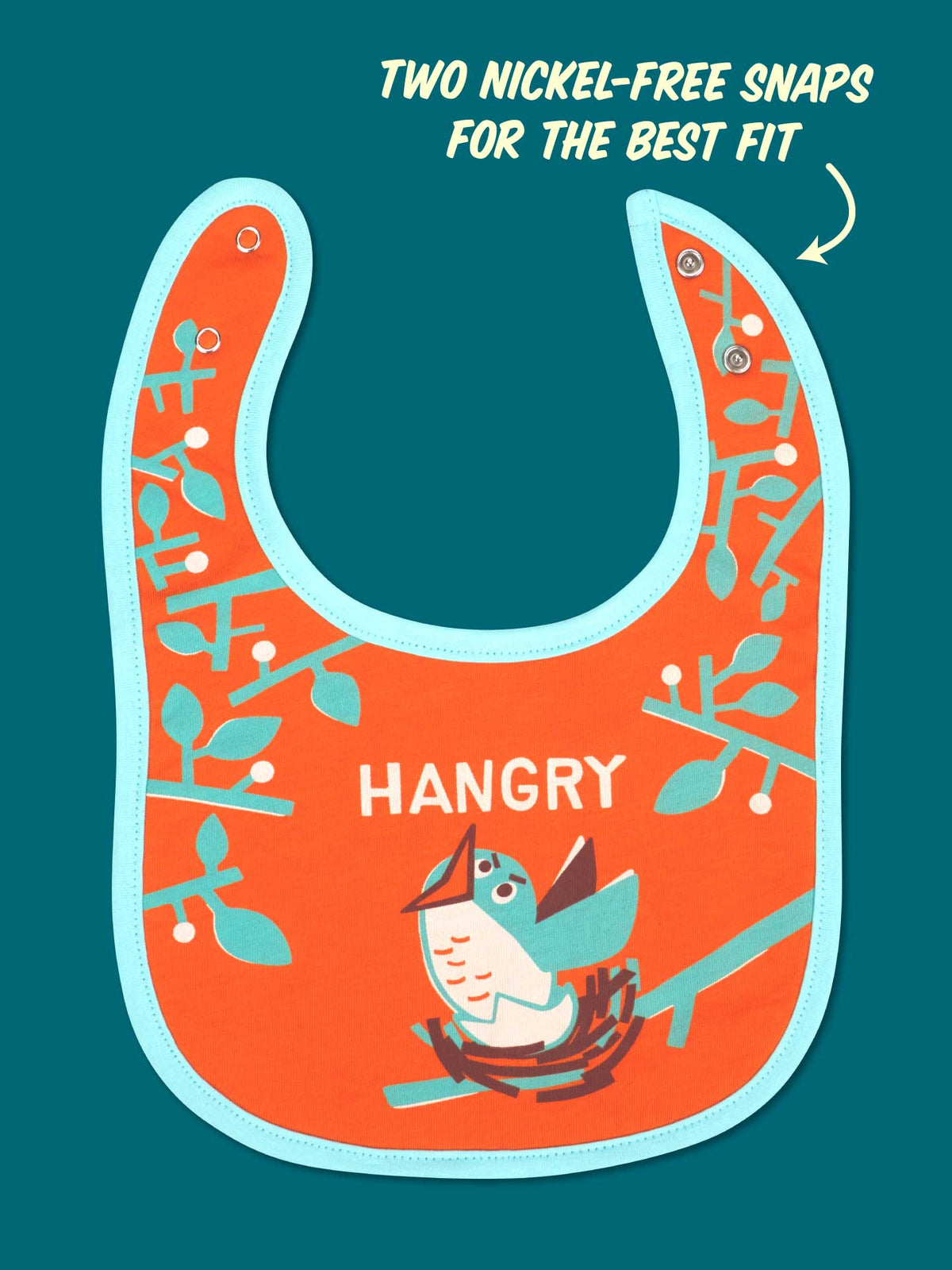Hangry/ Cuddle Bug Baby Bibs