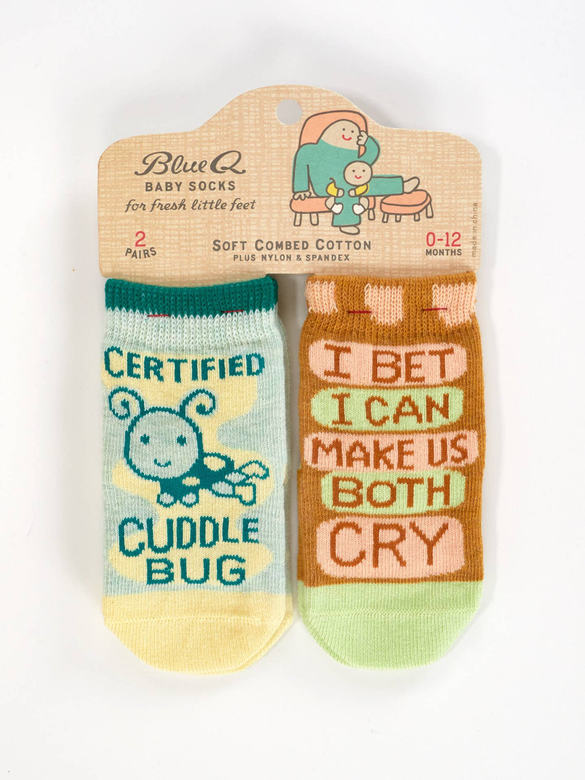 Cuddle Bug/Both Cry Baby Socks