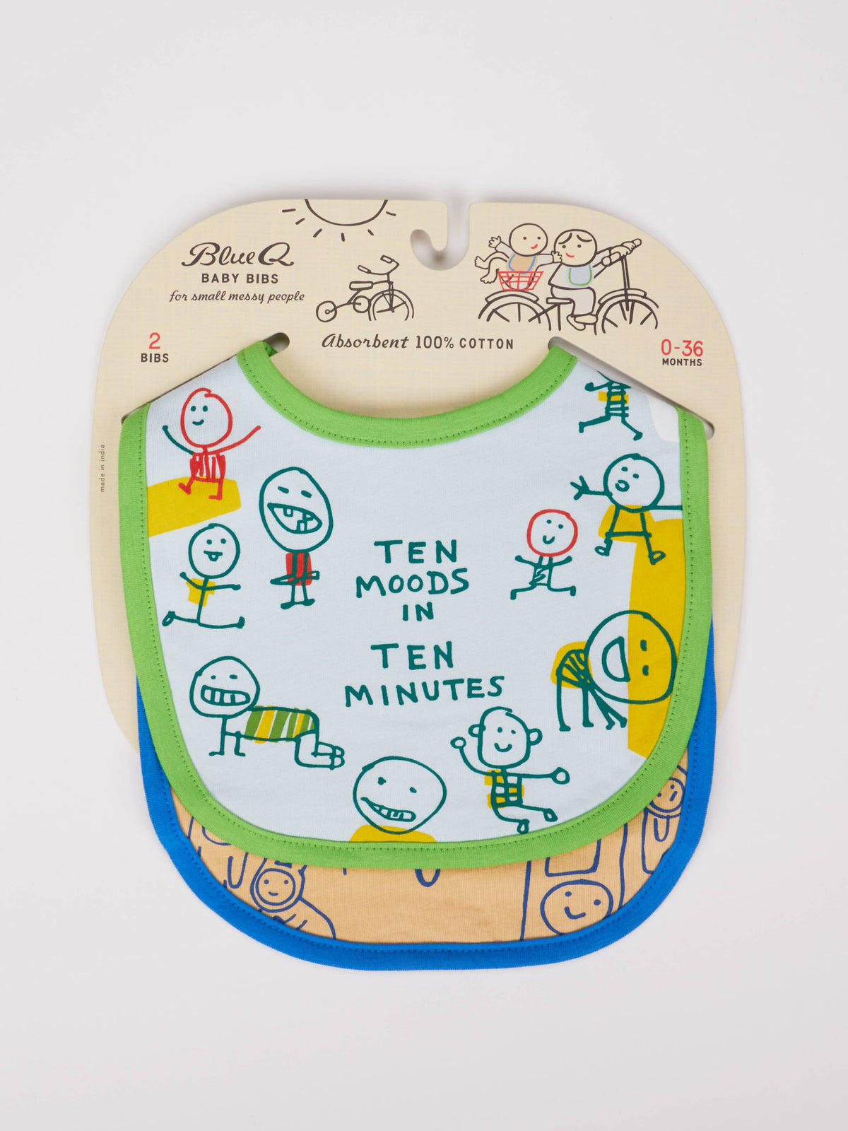 Ten Moods/ My Voice Baby Bibs