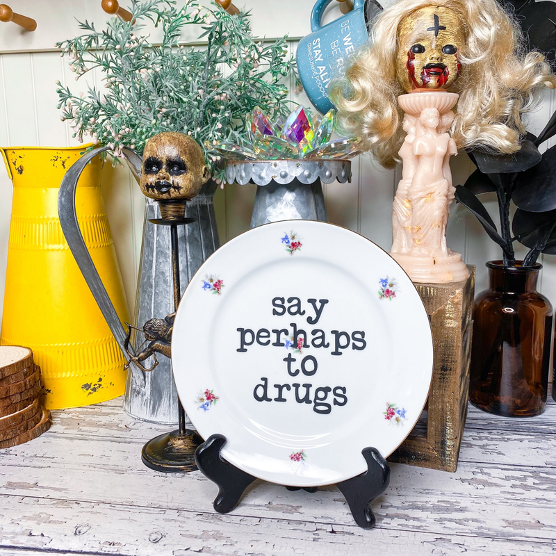 Funny Vintage Plates
