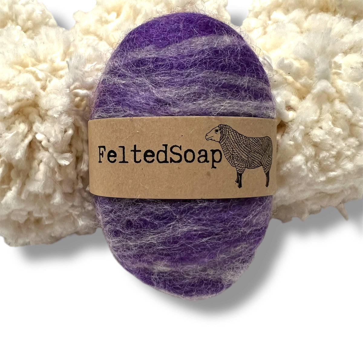 Felted Soap in Various Colors