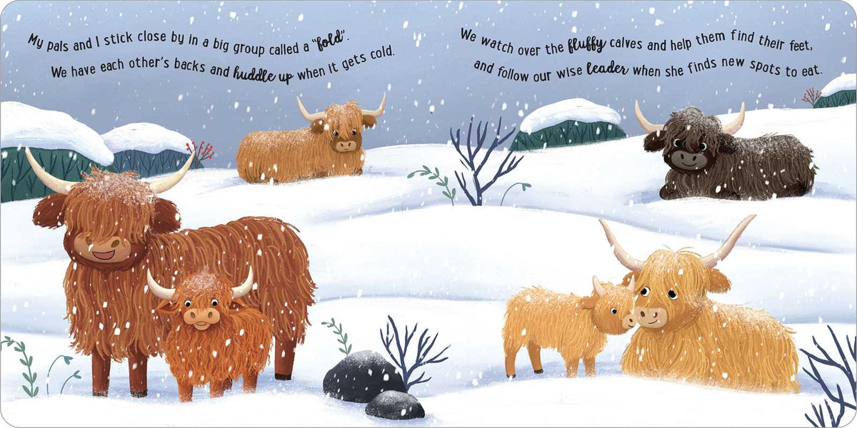 I Love Being a Highland Cow: Padded Board Book by Em Bruce