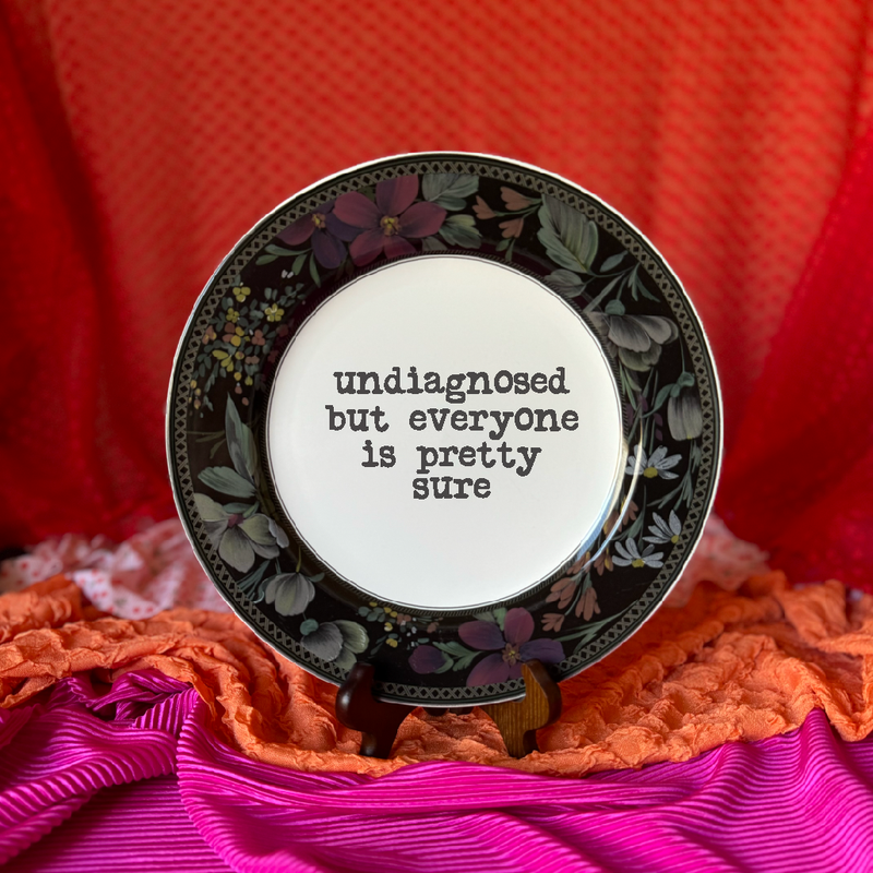 Funny Vintage Plates