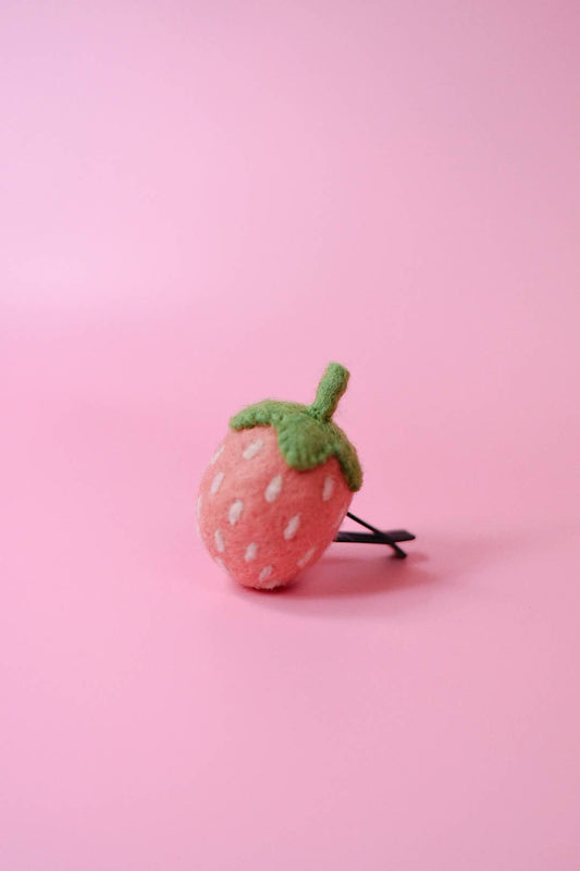 Strawberry Car Vent Clip Pink