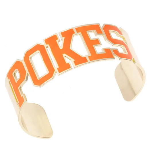 OSU Pokes Cuff Bracelet