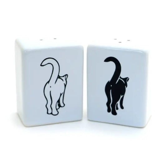 Cat Butt Salt and Pepper Shakers