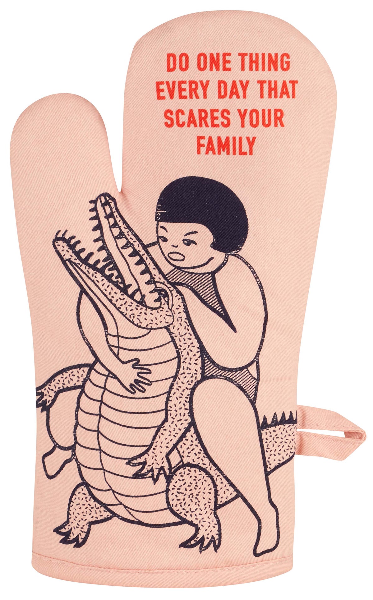Scares Your Family Oven Mitt