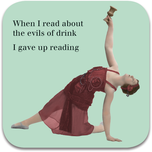 Evils of Drink Coaster
