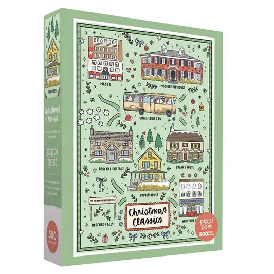 Classic Christmas Movie Favorites - 500 Piece Jigsaw Puzzle