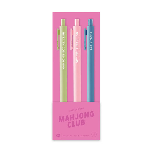 Mahjong Jotter Pens