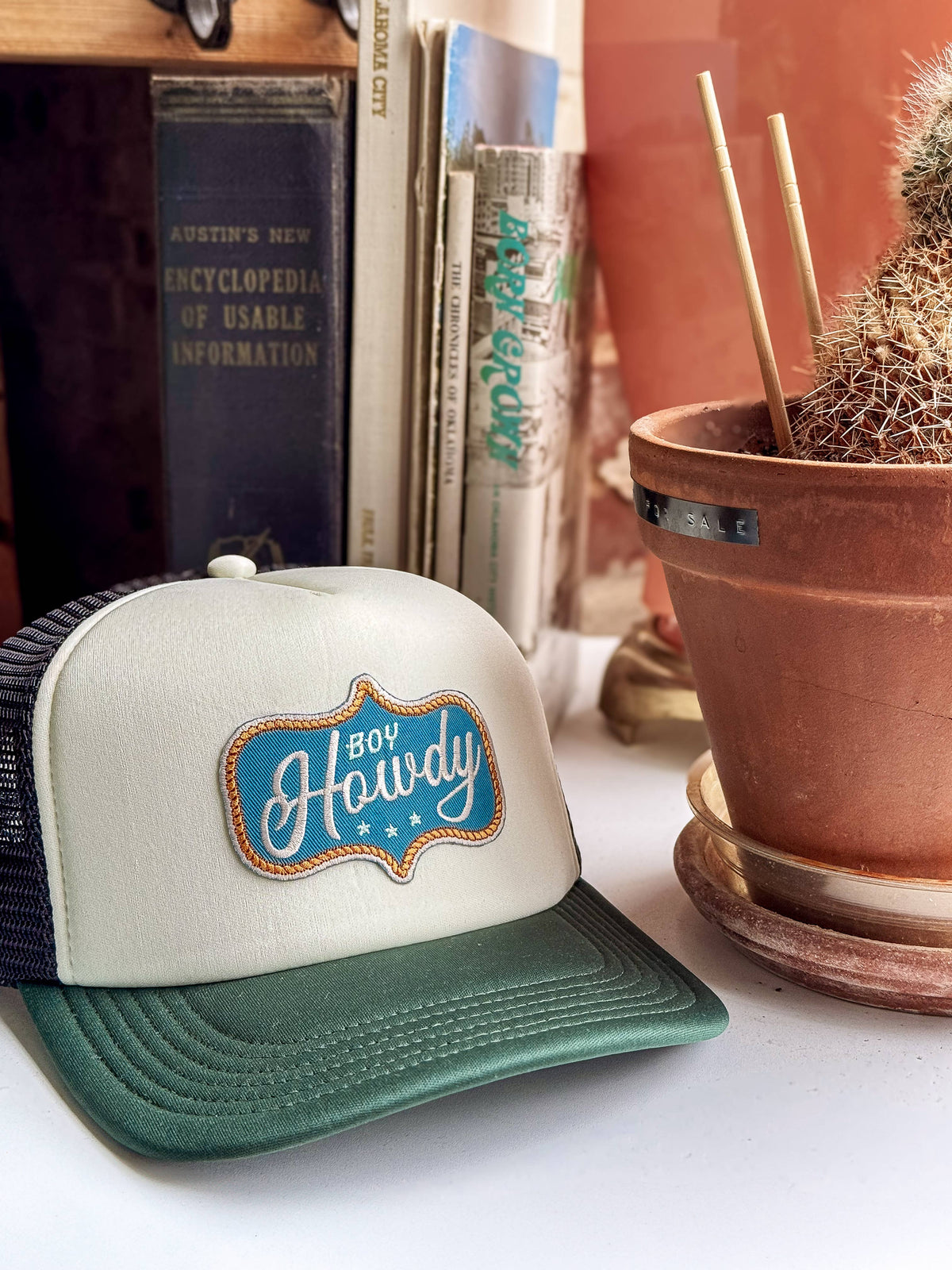 Boy Howdy Western Trucker Patch Hat