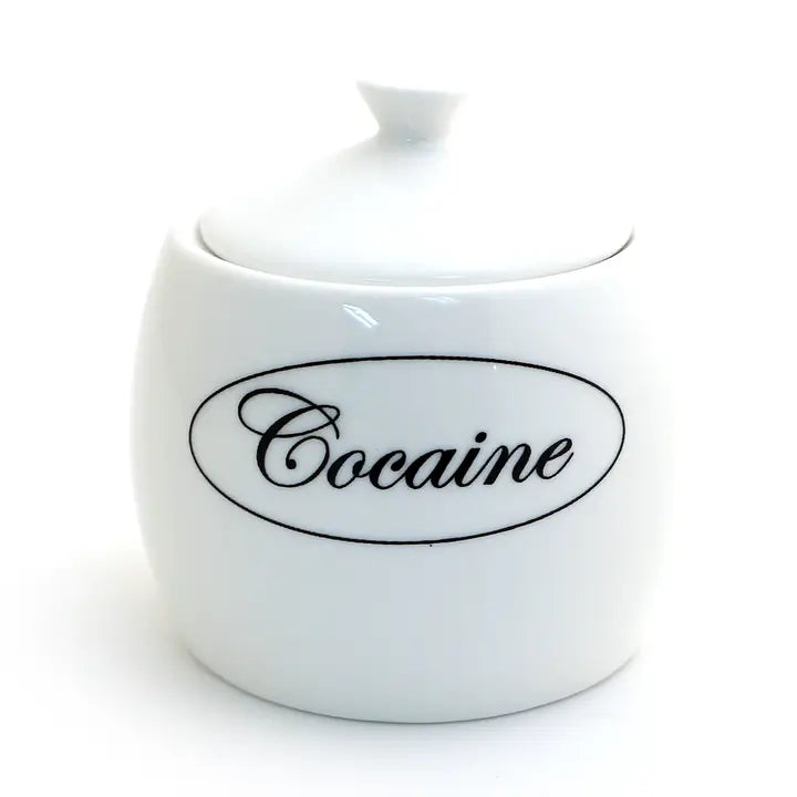 Cocaine Round Sugar Bowl - Limited Edition