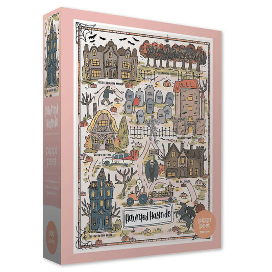 Literary Haunted Hayride 500 Pc. Halloween Puzzle