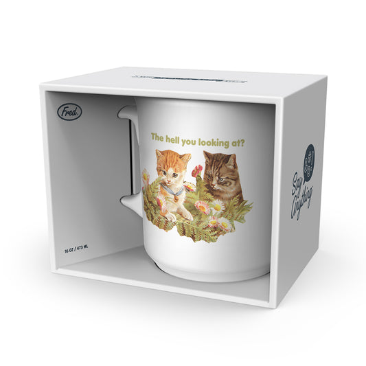 The Hell You Looking At Mug