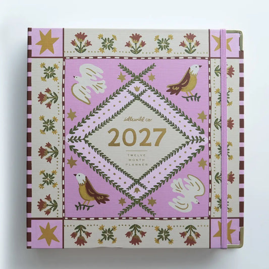 2027 Folk Art Binder Planner