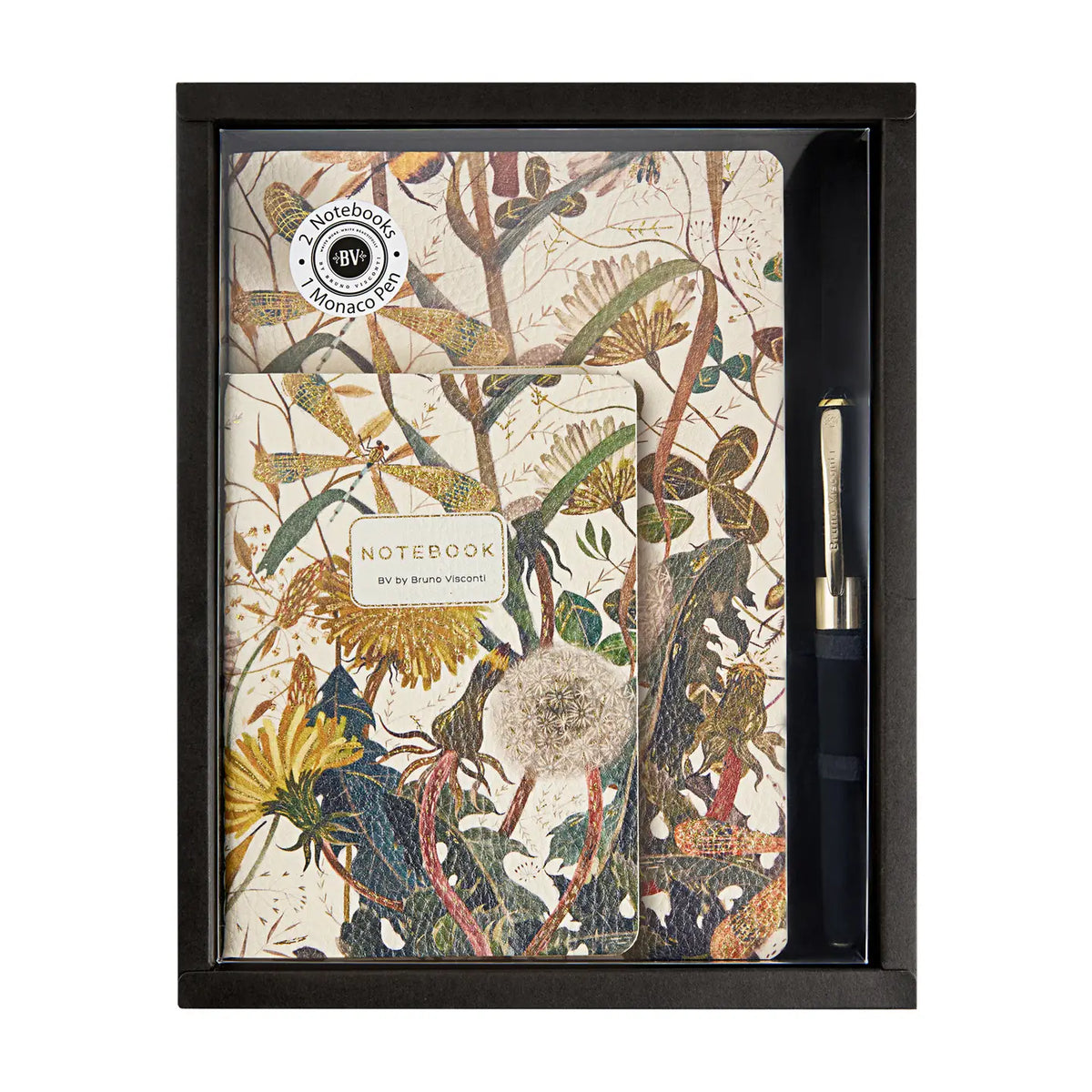 3-Piece Stationery Gift Set – Greens & Flowers