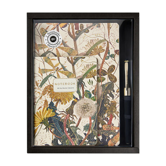 3-Piece Stationery Gift Set – Greens & Flowers