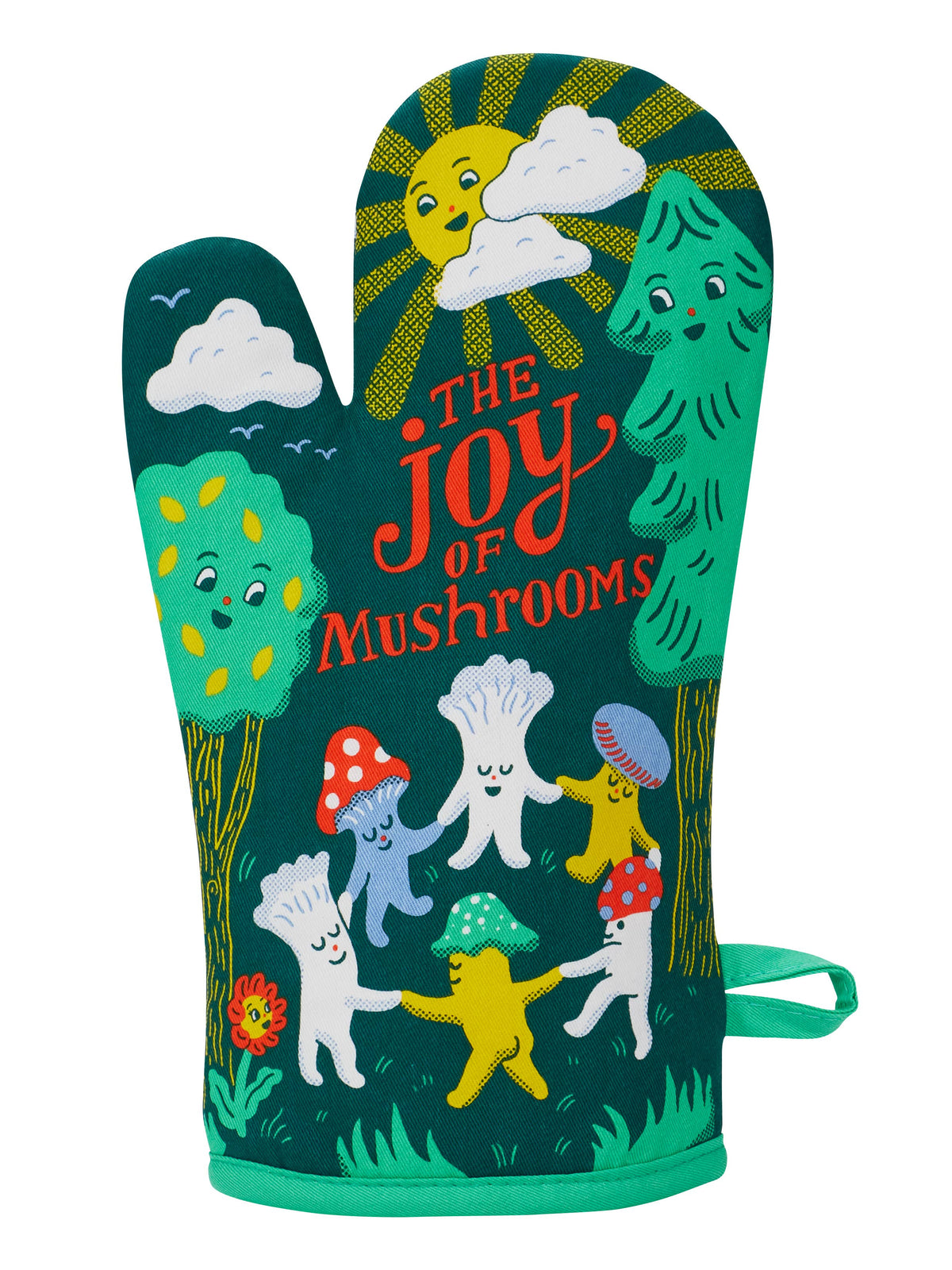 Joy Of Mushrooms Oven Mitt