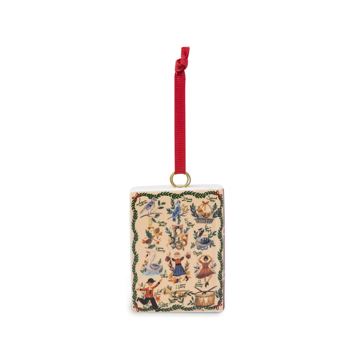Twelve Days of Christmas Ornament