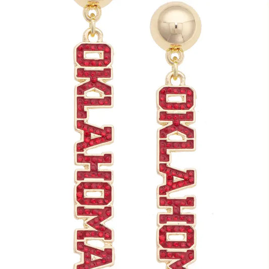 OU Sooners Earrings