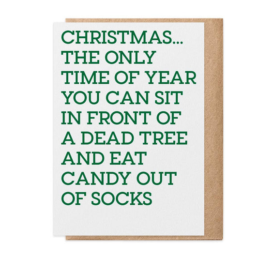 Dead Tree – Greeting Card (Christmas)
