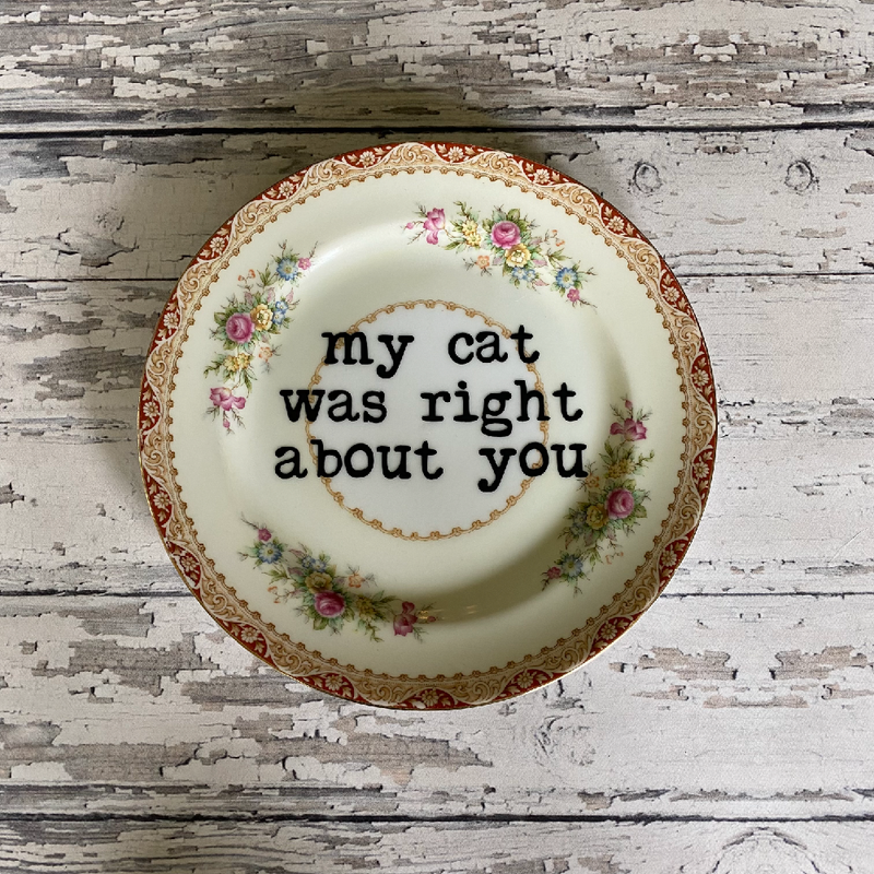 Funny Vintage Plates