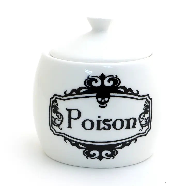 Poison Round Sugar Bowl - Limited Edition