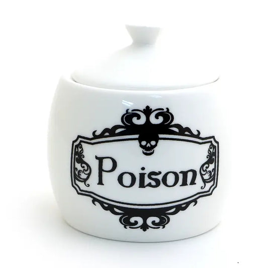 Poison Round Sugar Bowl - Limited Edition