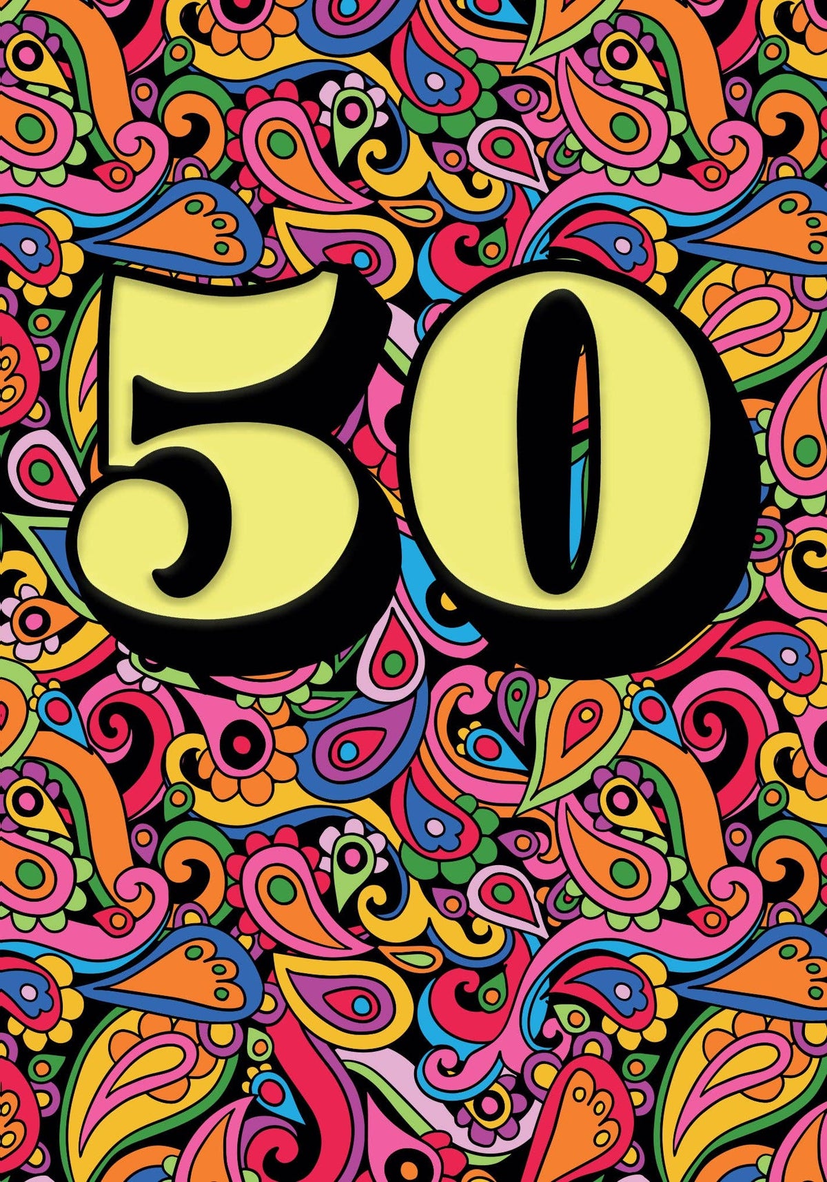 Fifty Greeting Card