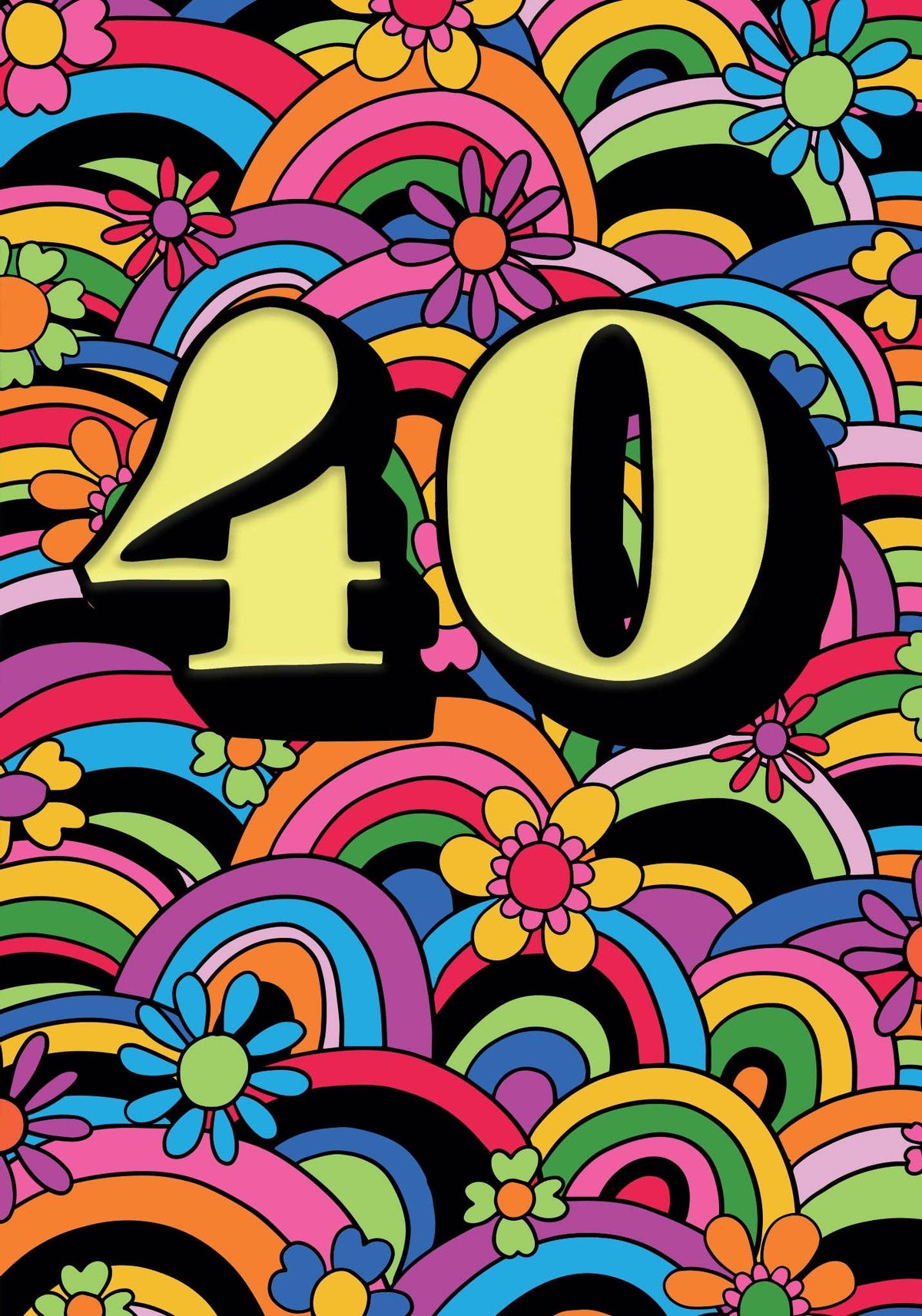 Forty Greeting Card
