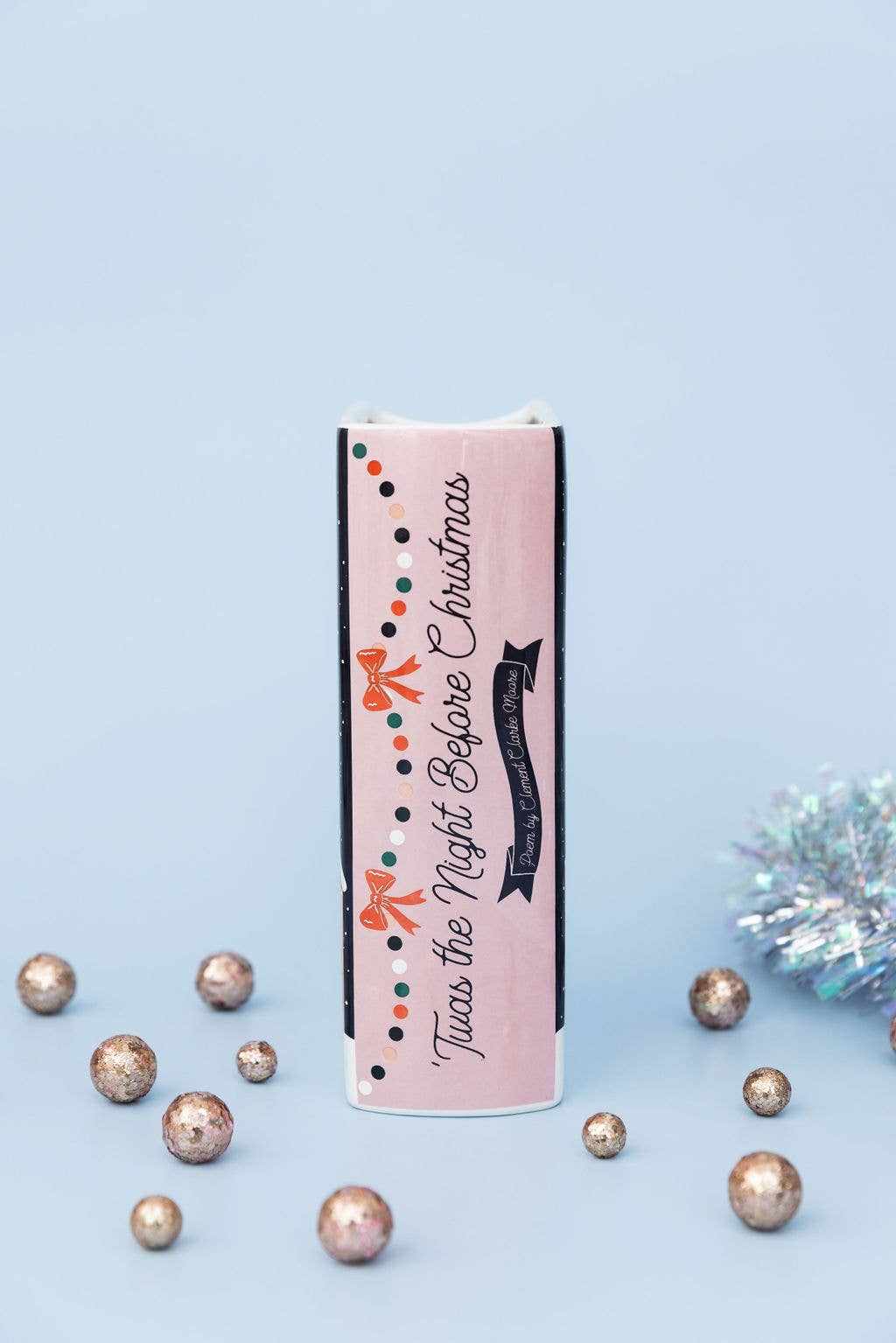 Twas the Night Before Christmas Book Vase