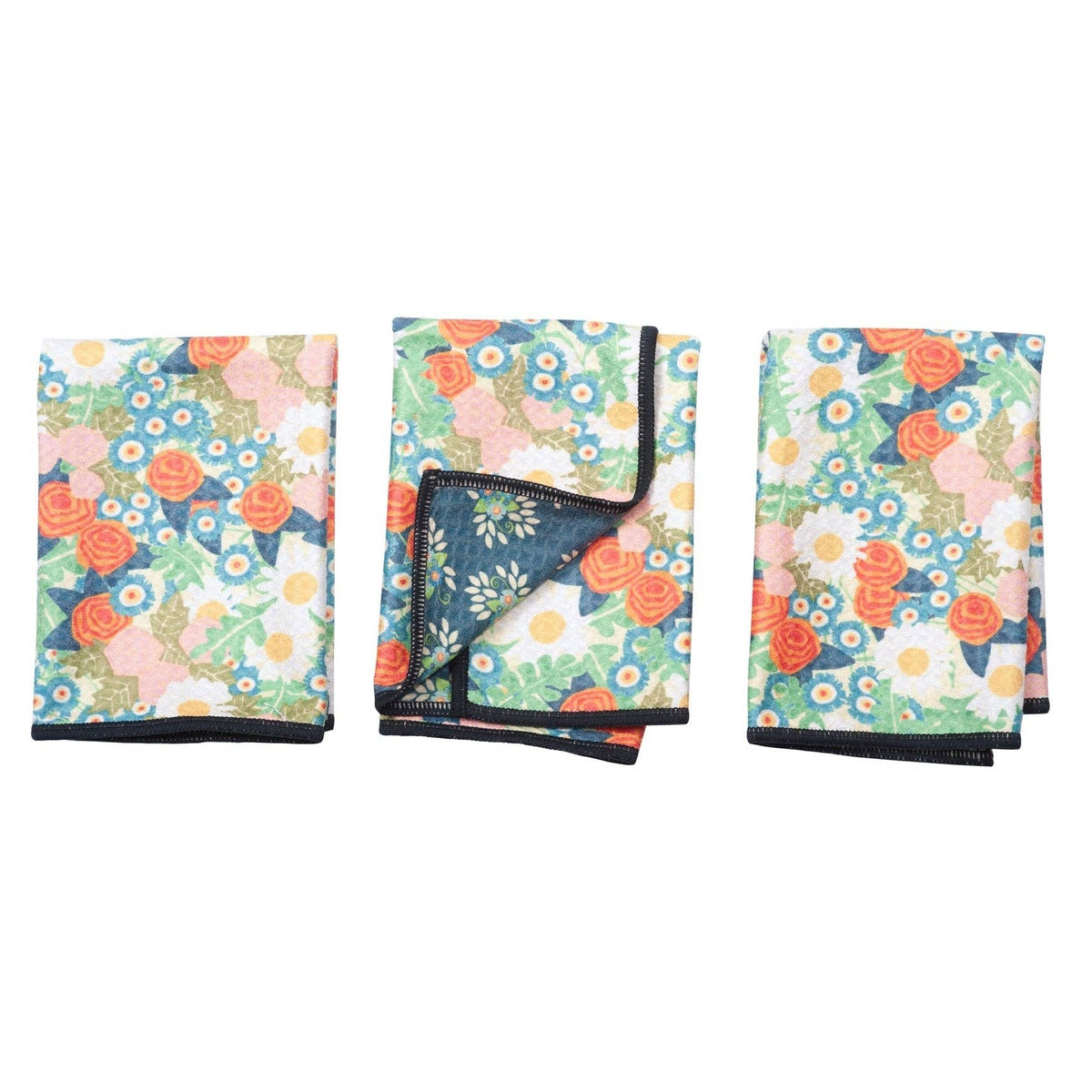 Mighty Mini Towel (Set of 3) Reversible - Mary Engelbreit Vintage Calico