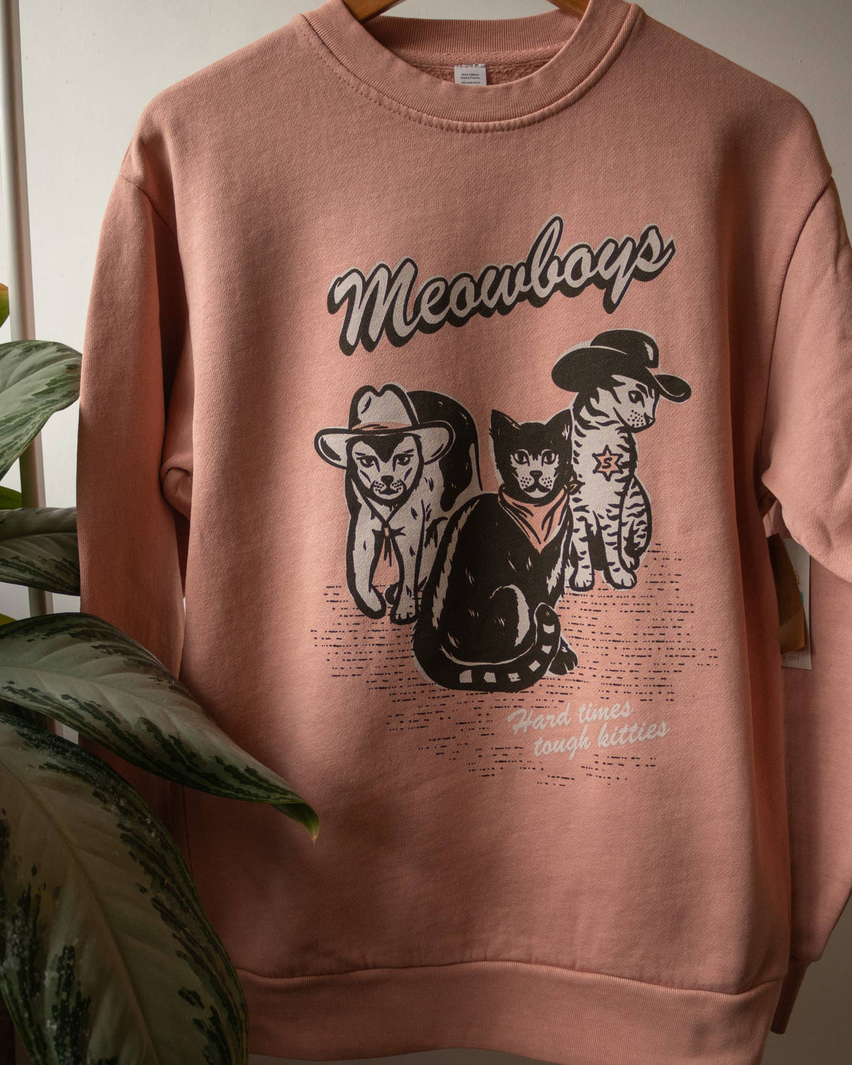 Meowboys Pullover Sweatshirt
