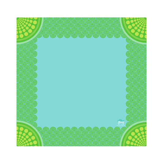 Lemon-Lime Mahjong Mat