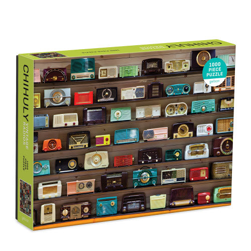 1000 Chihuly Vintage Clock Radios Puzzle