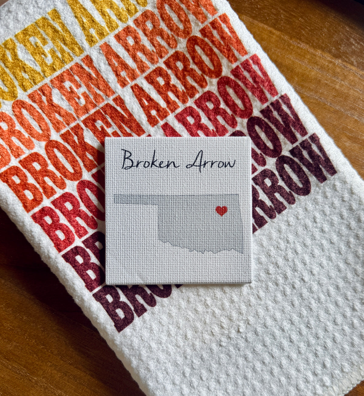 Heart Broken Arrow Magnet