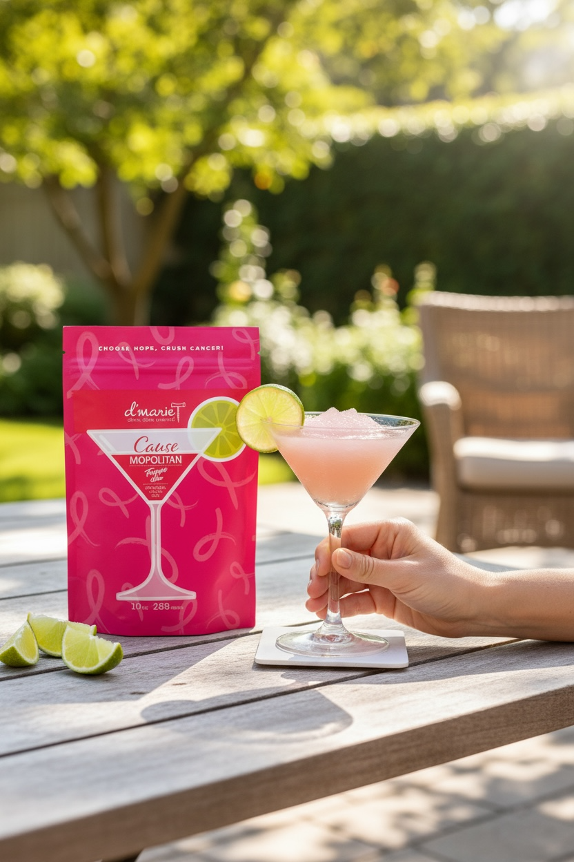 Cause-Mopolitan Cocktail - Ready-To-Freeze Cocktail